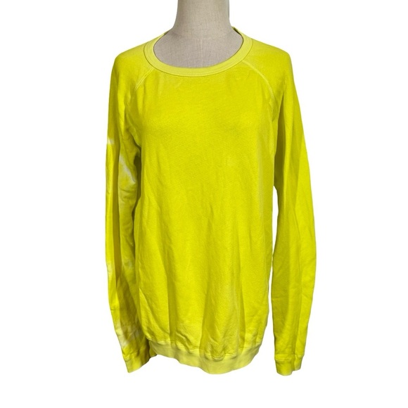 FREECITY Lucky Rabbit Sweatshirt Glowplant Yellow Rabbit Supersaturated Sunfade - Picture 4 of 12